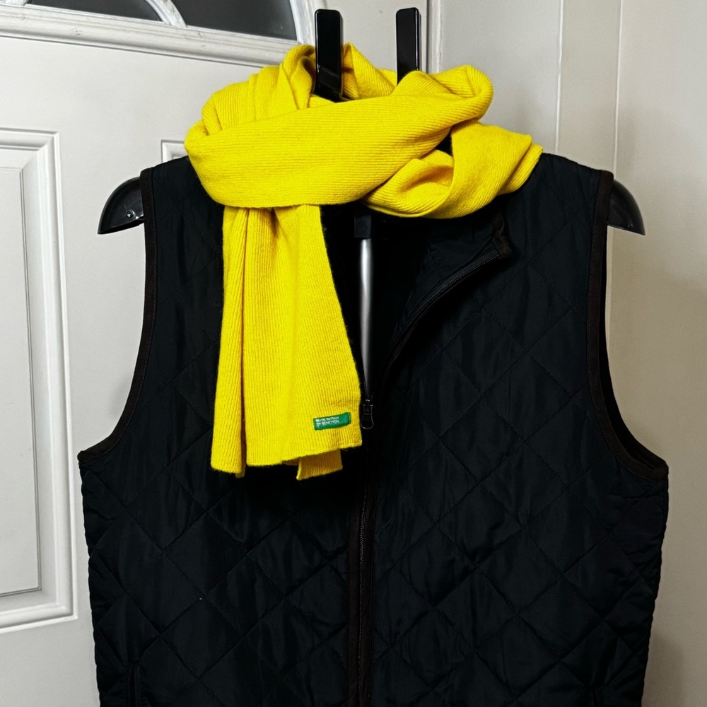 United Colors Of Benetton I Unisex Scarf I BANANA YELLOW